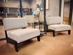 Tucker - Mid-Century Modern Light Grey Fabric + Black Walnut Accent Chair by VIG Furniture - View 2