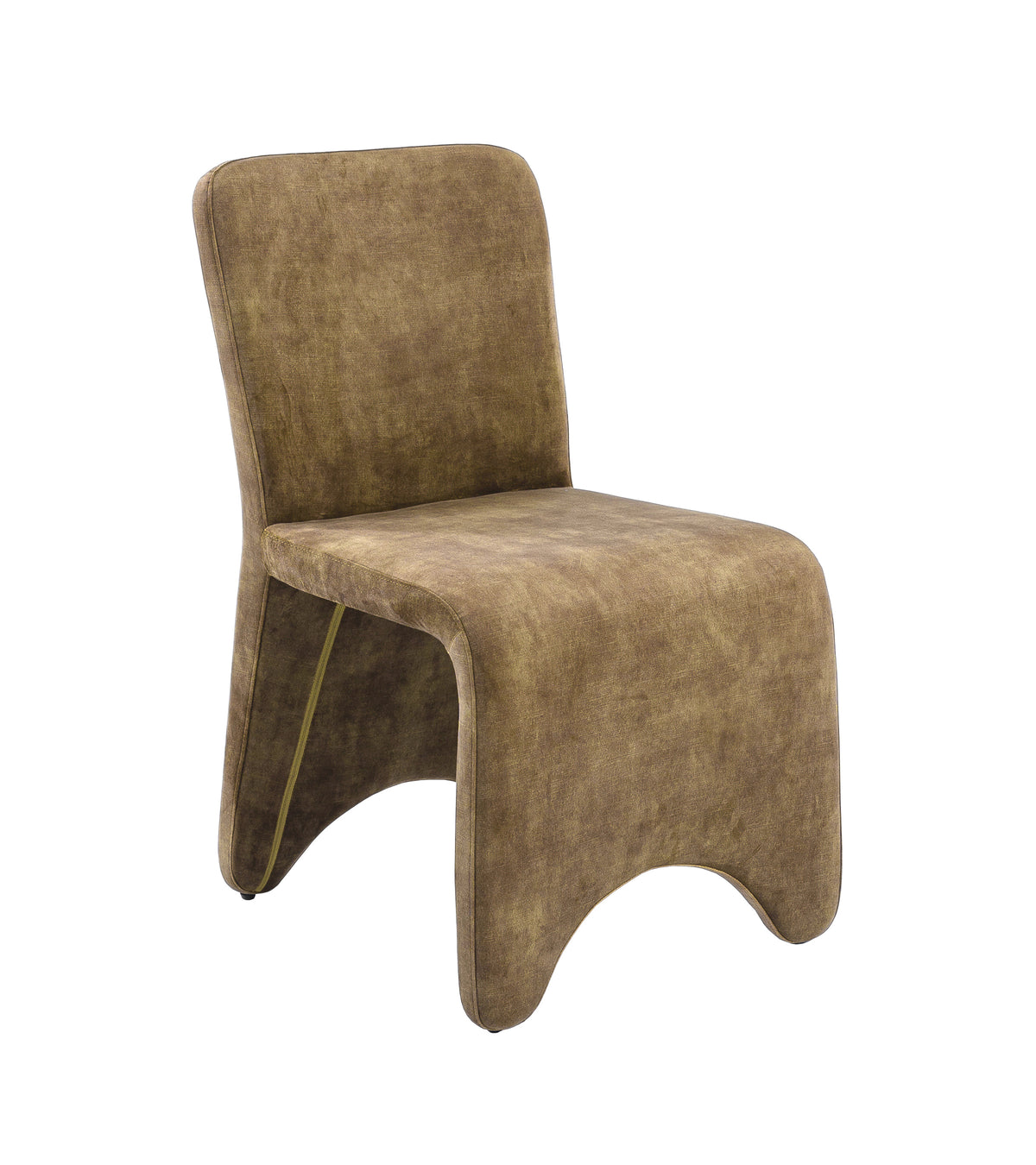 Ditka - Modern Camel Velvet Dining Chair (Set of 2) by VIG Furniture - View 6