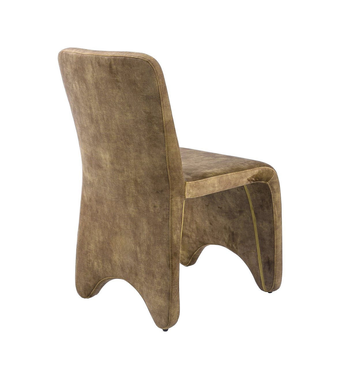 Ditka - Modern Camel Velvet Dining Chair (Set of 2) by VIG Furniture - View 8