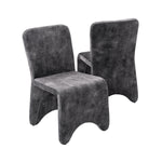 Ditka - Modern Grey Velvet Dining Chair (Set of 2) by VIG Furniture - View 1