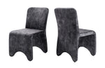 Ditka - Modern Grey Velvet Dining Chair (Set of 2) by VIG Furniture - View 2
