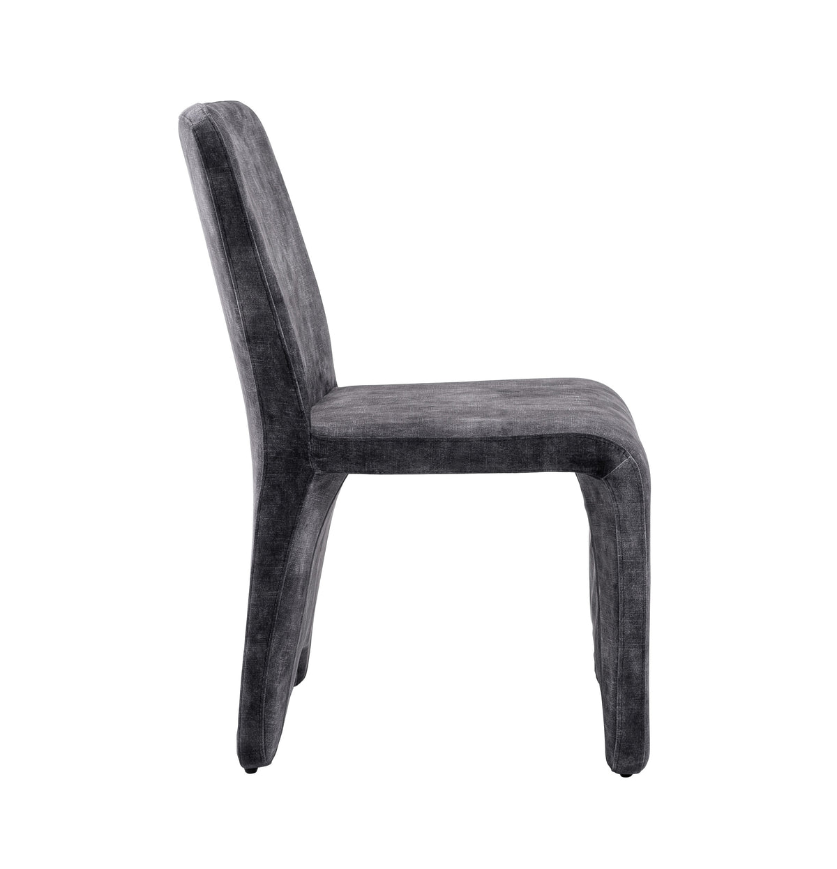 Ditka - Modern Grey Velvet Dining Chair (Set of 2) by VIG Furniture - View 5