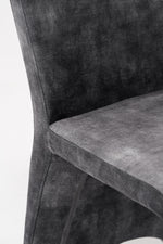 Ditka - Modern Grey Velvet Dining Chair (Set of 2) by VIG Furniture - View 8