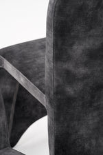 Ditka - Modern Grey Velvet Dining Chair (Set of 2) by VIG Furniture - View 9