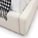 Byrne - Modern Off White Fabric Bed by VIG Furniture - View 3