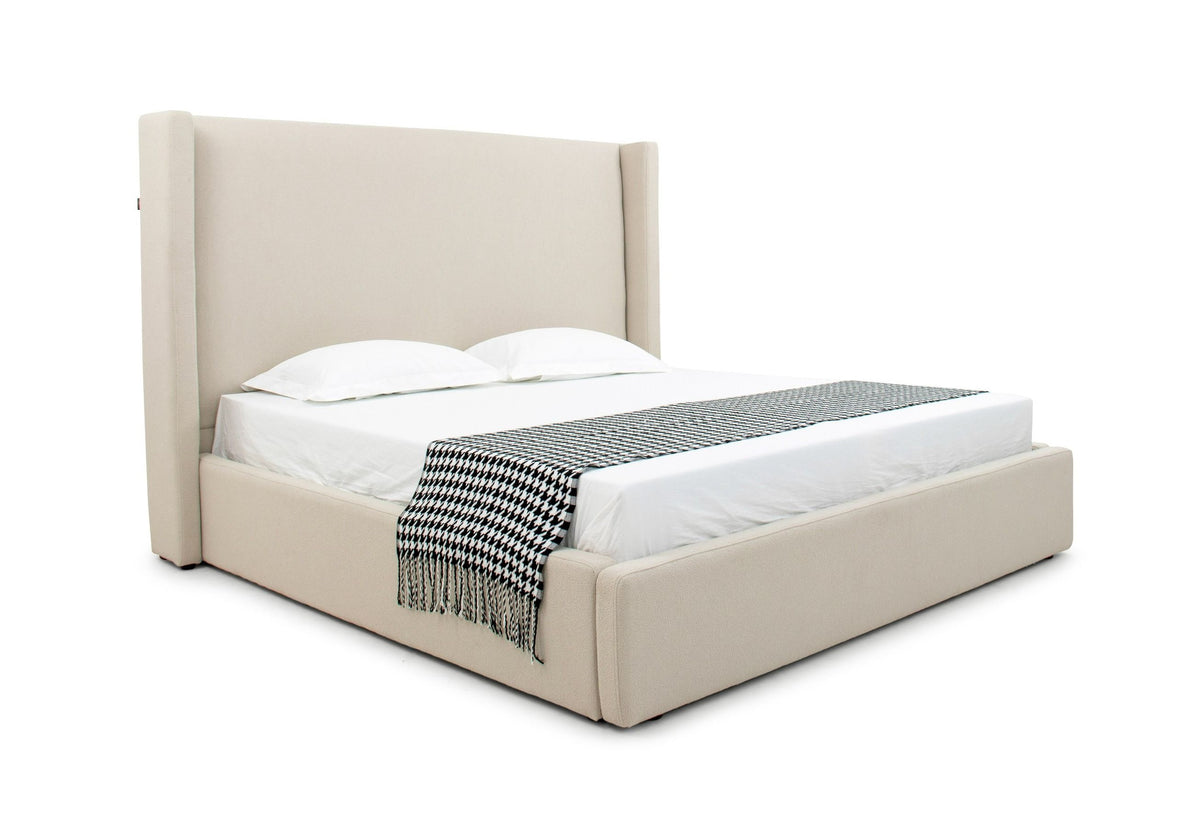 Byrne - Modern Beige Fabric Bed by VIG Furniture - View 6