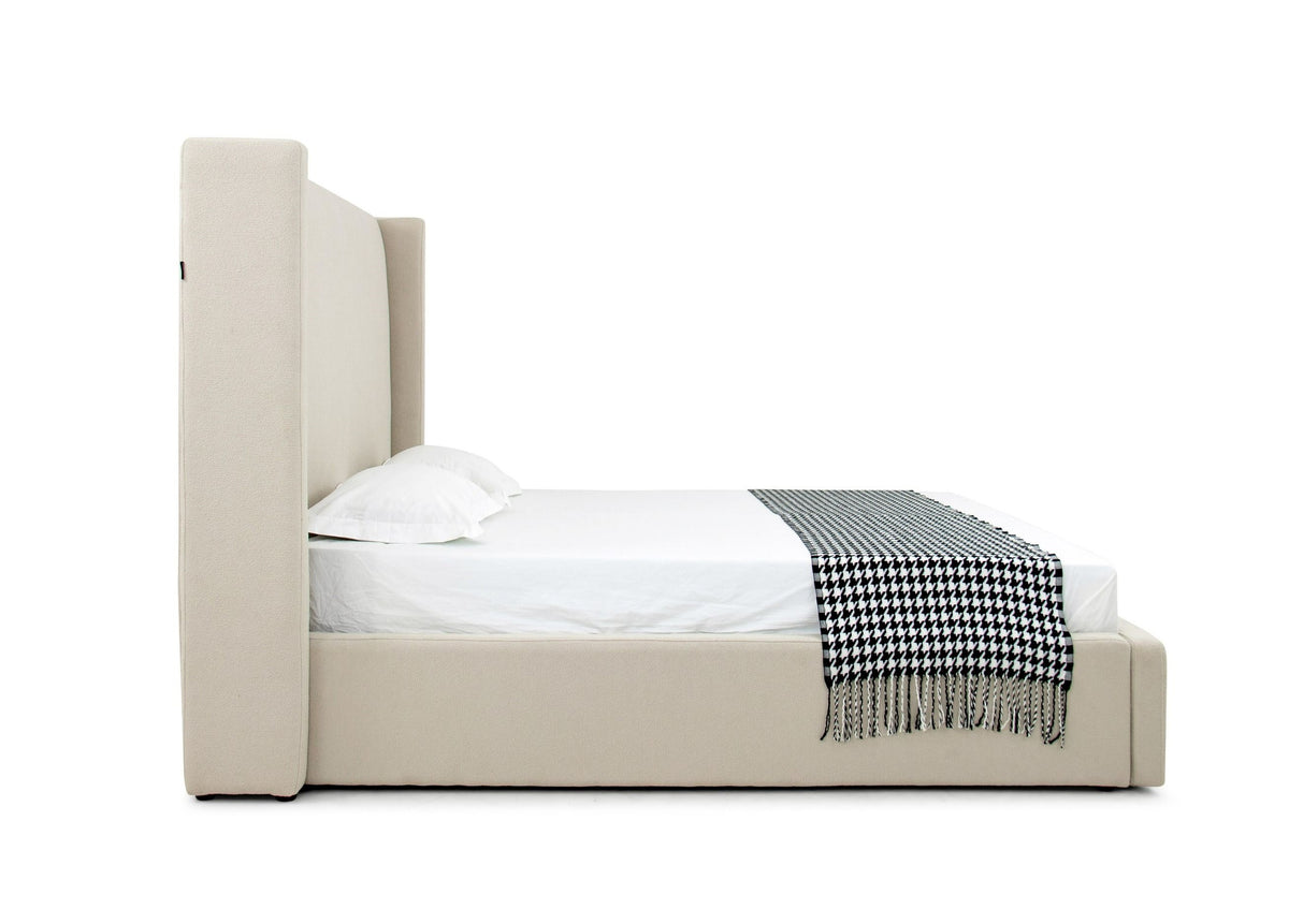 Byrne - Modern Beige Fabric Bed by VIG Furniture - View 7