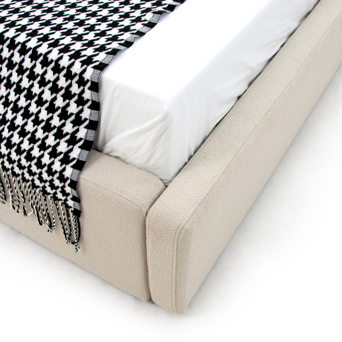 Byrne - Modern Beige Fabric Bed by VIG Furniture - View 3