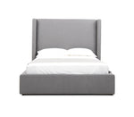 Byrne - Modern Grey Fabric Bed by VIG Furniture - View 6