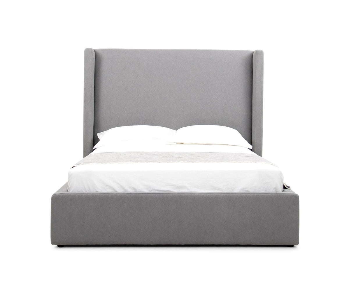 Byrne - Modern Grey Fabric Bed by VIG Furniture - View 6