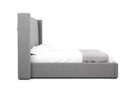 Byrne - Modern Grey Fabric Bed by VIG Furniture - View 8