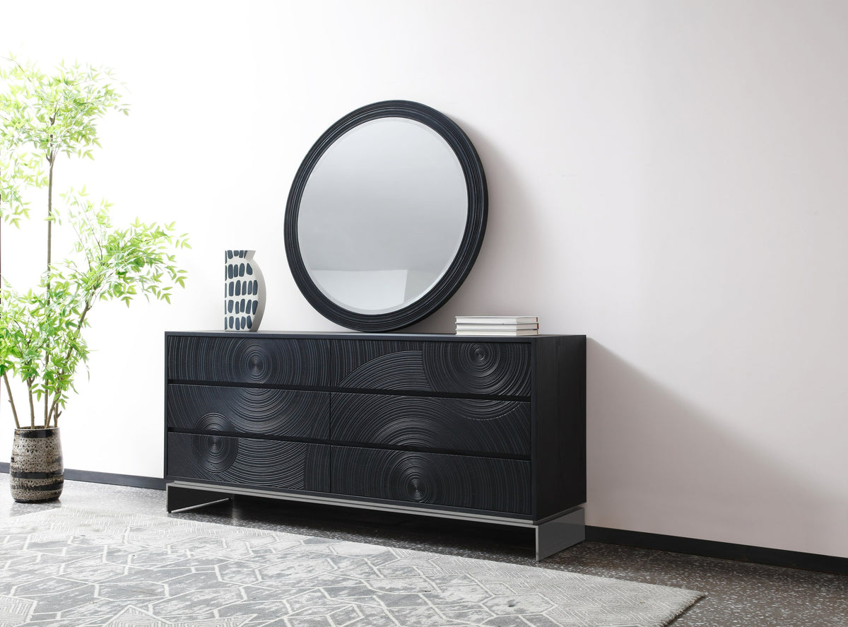 Cirque - Modern Black Ash Dresser by VIG Furniture - View 2