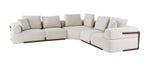 Simone - Modern Off-White Fabric Sectional Sofa by VIG Furniture - View 3