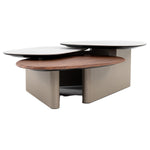 Robson - Modern Ceramic + Walnut Coffee Table by VIG Furniture - View 4