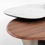 Robson - Modern Ceramic + Walnut Coffee Table by VIG Furniture - View 5