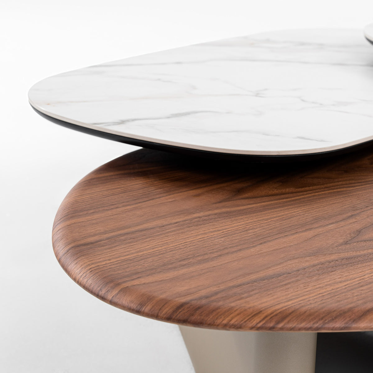 Robson - Modern Ceramic + Walnut Coffee Table by VIG Furniture - View 5