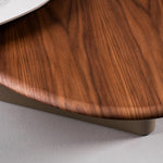 Robson - Modern Ceramic + Walnut Coffee Table by VIG Furniture - View 6