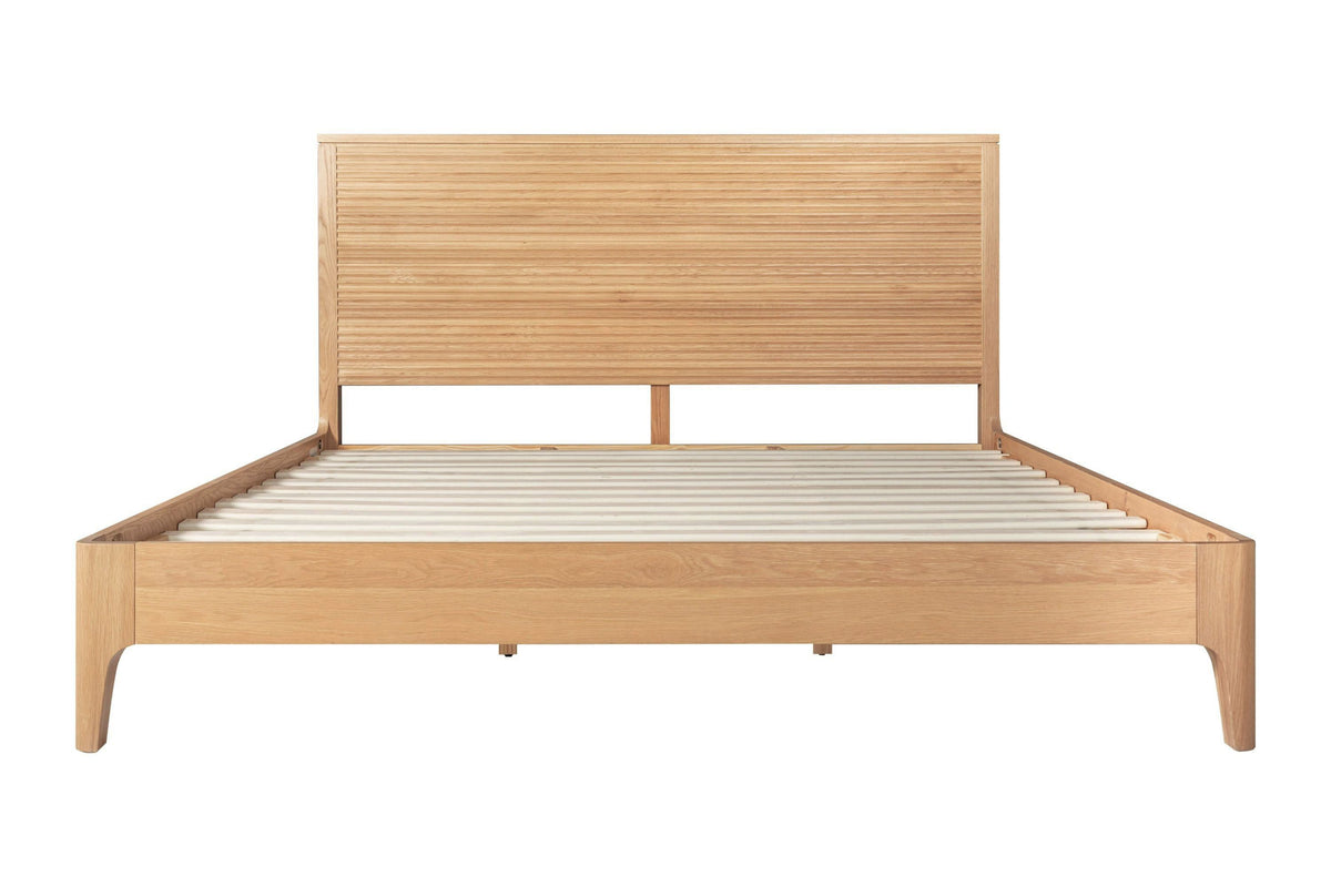 Eastern King Seattle - Modern Natural Oak Bedroom Set