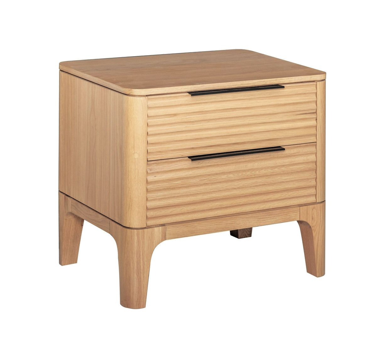 Queen Seattle - Modern Natural Oak Bedroom Set