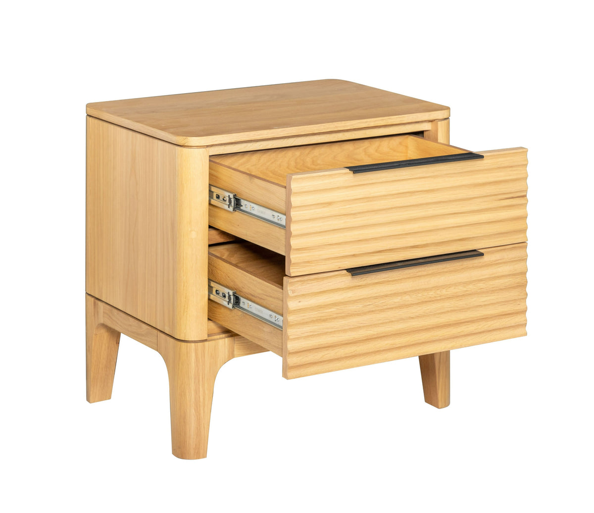Seattle - Modern Natural Oak Nightstand by VIG Furniture - View 3