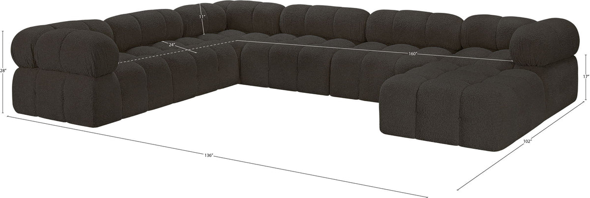 Ames - 7 Piece Modular Sectional