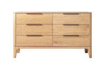 Queen Seattle - Modern Natural Oak Bedroom Set