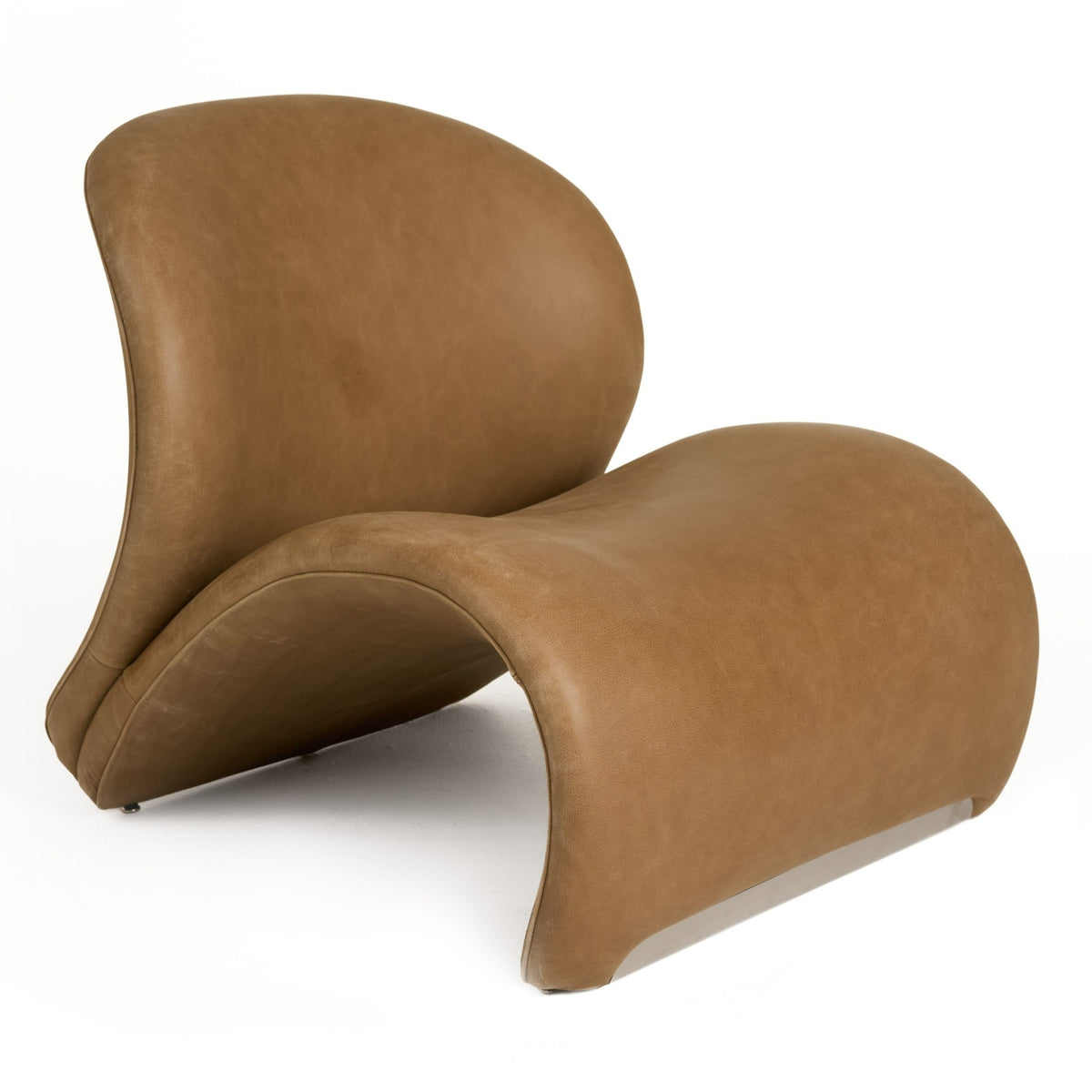 Donovan - Modern Brown Leather Accent Chair by VIG Furniture - View 1