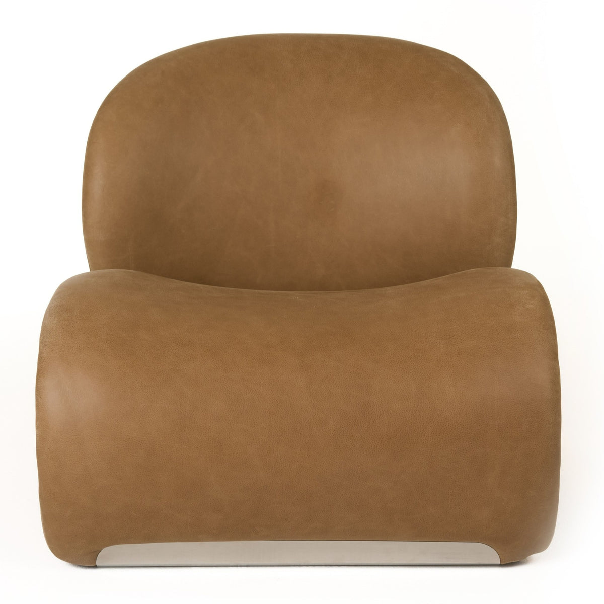 Donovan - Modern Brown Leather Accent Chair by VIG Furniture - View 3