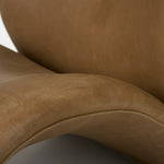 Donovan - Modern Brown Leather Accent Chair by VIG Furniture - View 6