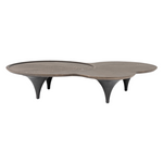 Beulah - Modern Free Form Dark Ash Coffee Table by VIG Furniture - View 1