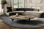 Beulah - Modern Free Form Dark Ash Coffee Table by VIG Furniture - View 3