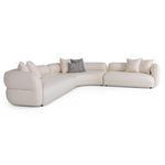 Drayton - Modern Off-White Fabric Sectional Sofa by VIG Furniture - View 2