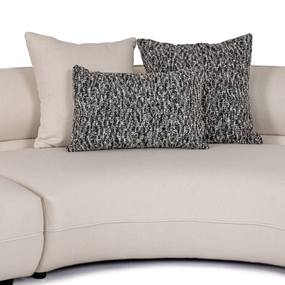 Drayton - Modern Off-White Fabric Sectional Sofa by VIG Furniture - View 7