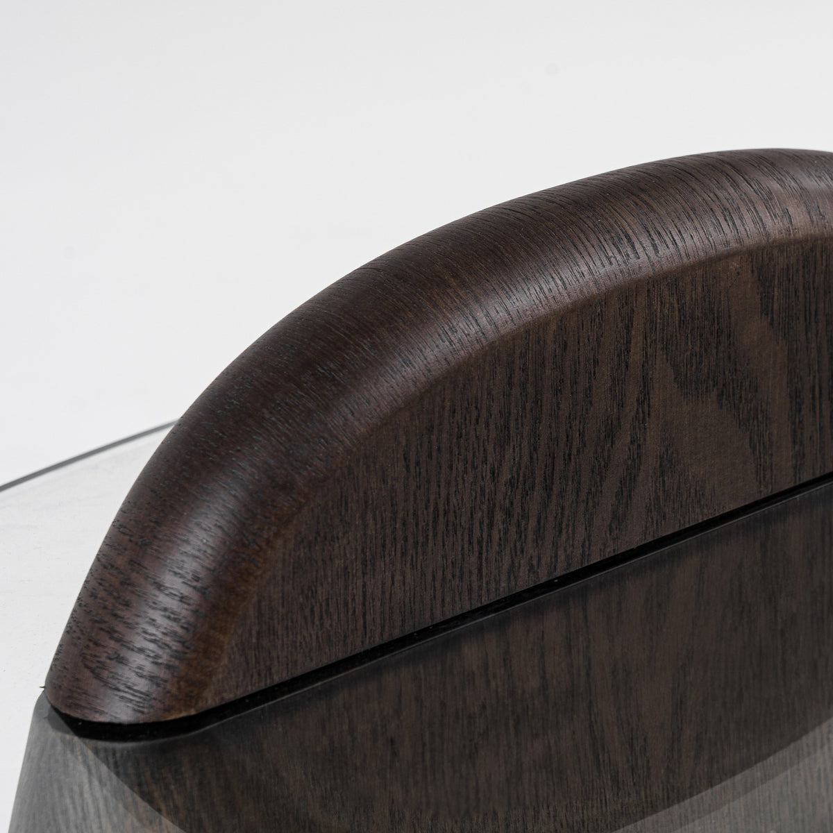 Buxton - Mid-Century Modern Glass + Dark Walnut Coffee Table by VIG Furniture - View 5