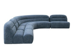 Forman - Modern Blue Fabric Modular Corner Sectional Seat by VIG Furniture - View 3