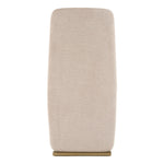 Tasha - Modern Beige Linen + Brushed Brass Dining Chair (Set of 2) by VIG Furniture - View 5