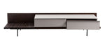 Colima - Modern Matte Beige + Walnut TV Stand by VIG Furniture - View 9