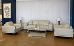 Soho - Contemporary Light Grey Armchair by VIG Furniture - View 2