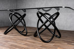 Mason Modern Glass & Black Ash Dining Table by VIG Furniture - View 12