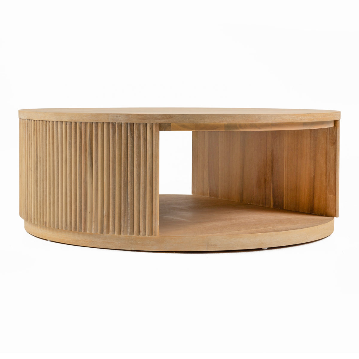 Jacobson - Modern Natural Acacia Coffee Table by VIG Furniture - View 8