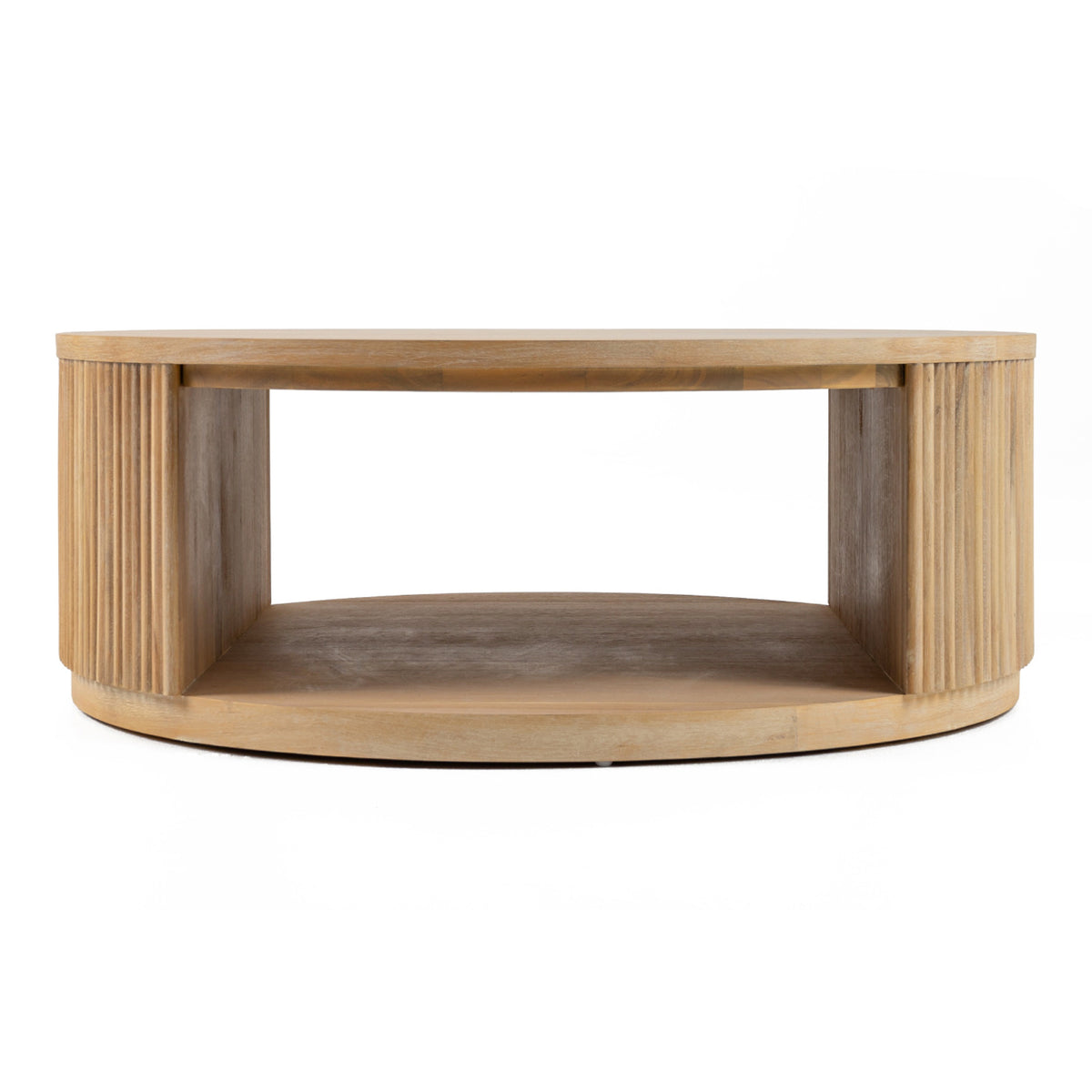 Jacobson - Modern Natural Acacia Coffee Table by VIG Furniture - View 1