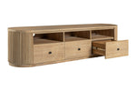 Jacobson - Modern Natural Acacia TV Stand by VIG Furniture - View 3