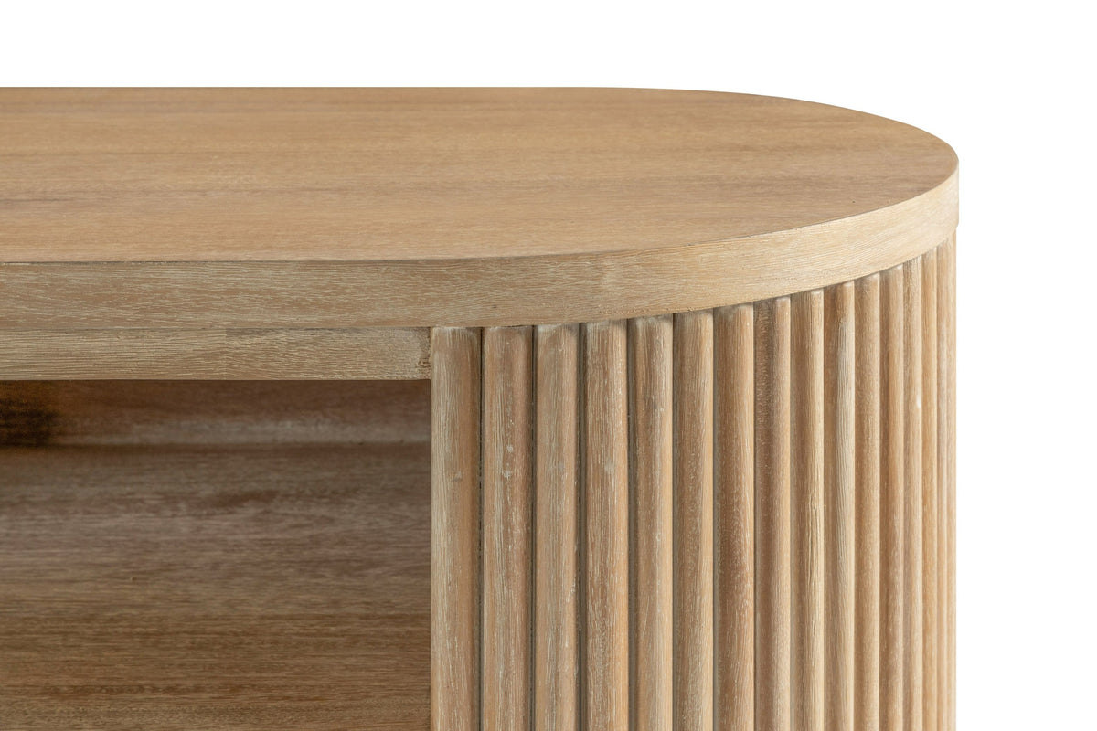Jacobson - Modern Natural Acacia TV Stand by VIG Furniture - View 7
