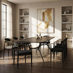 Suzie - Modern Ceramic + Black Ash Extendable Dining Table by VIG Furniture - View 12