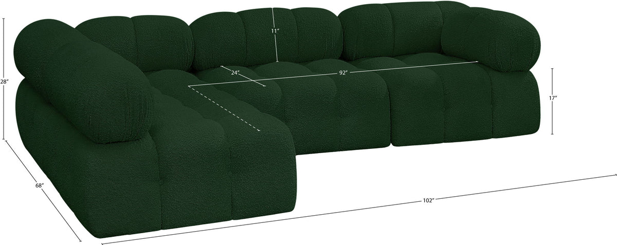 Ames - 4 Piece Modular Sectional