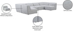 Miramar - 6 Piece Modular Sectional