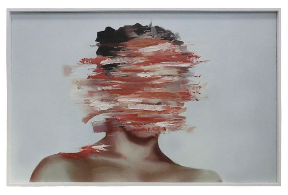 Distorted - Modern 71" x 59" Painting by VIG Furniture - View 1