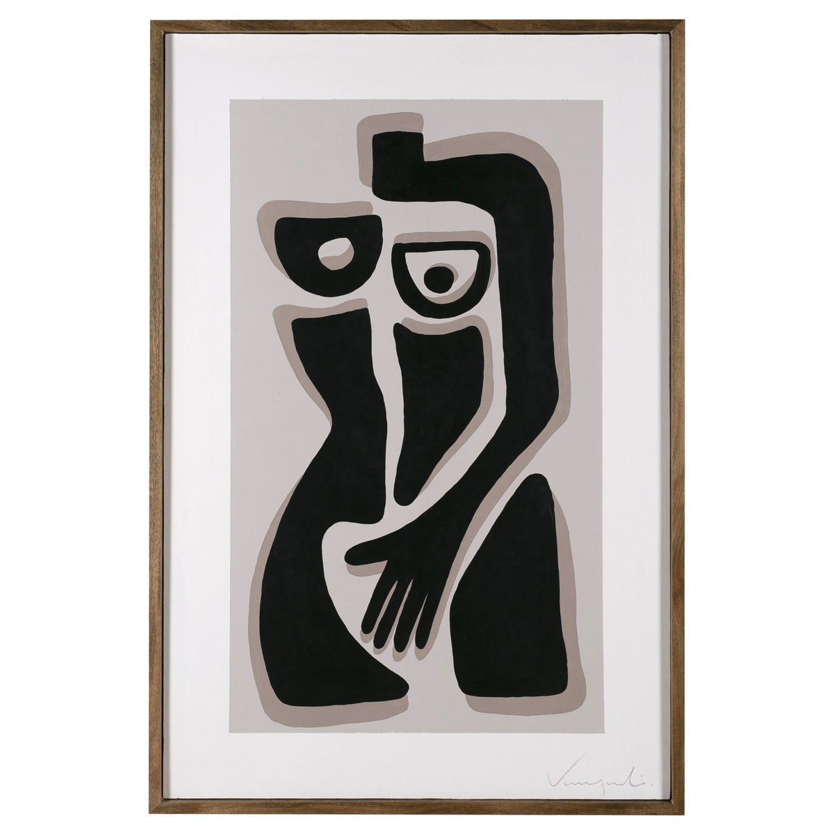 Donne - Modern 32" x 47" Painting by VIG Furniture - View 1