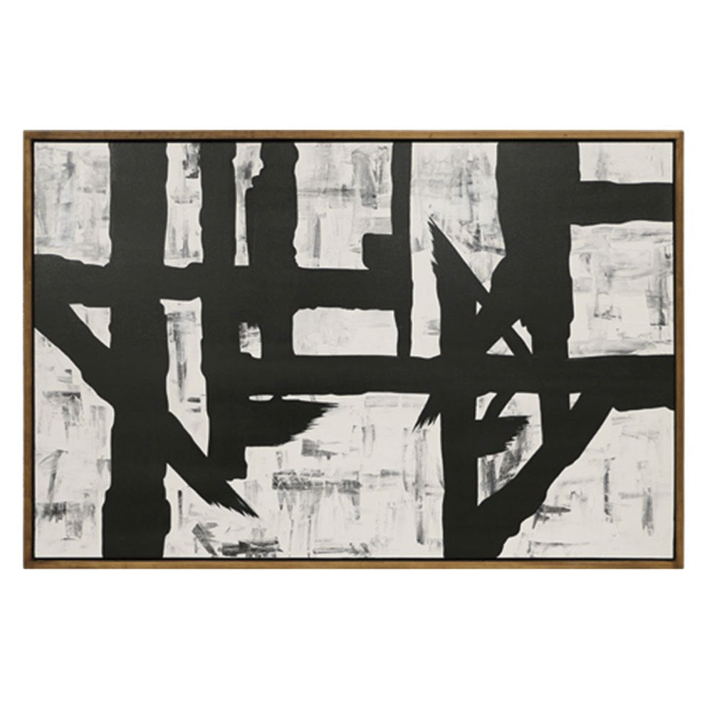 Long Highway - Modern 71" x 47" Painting by VIG Furniture - View 1