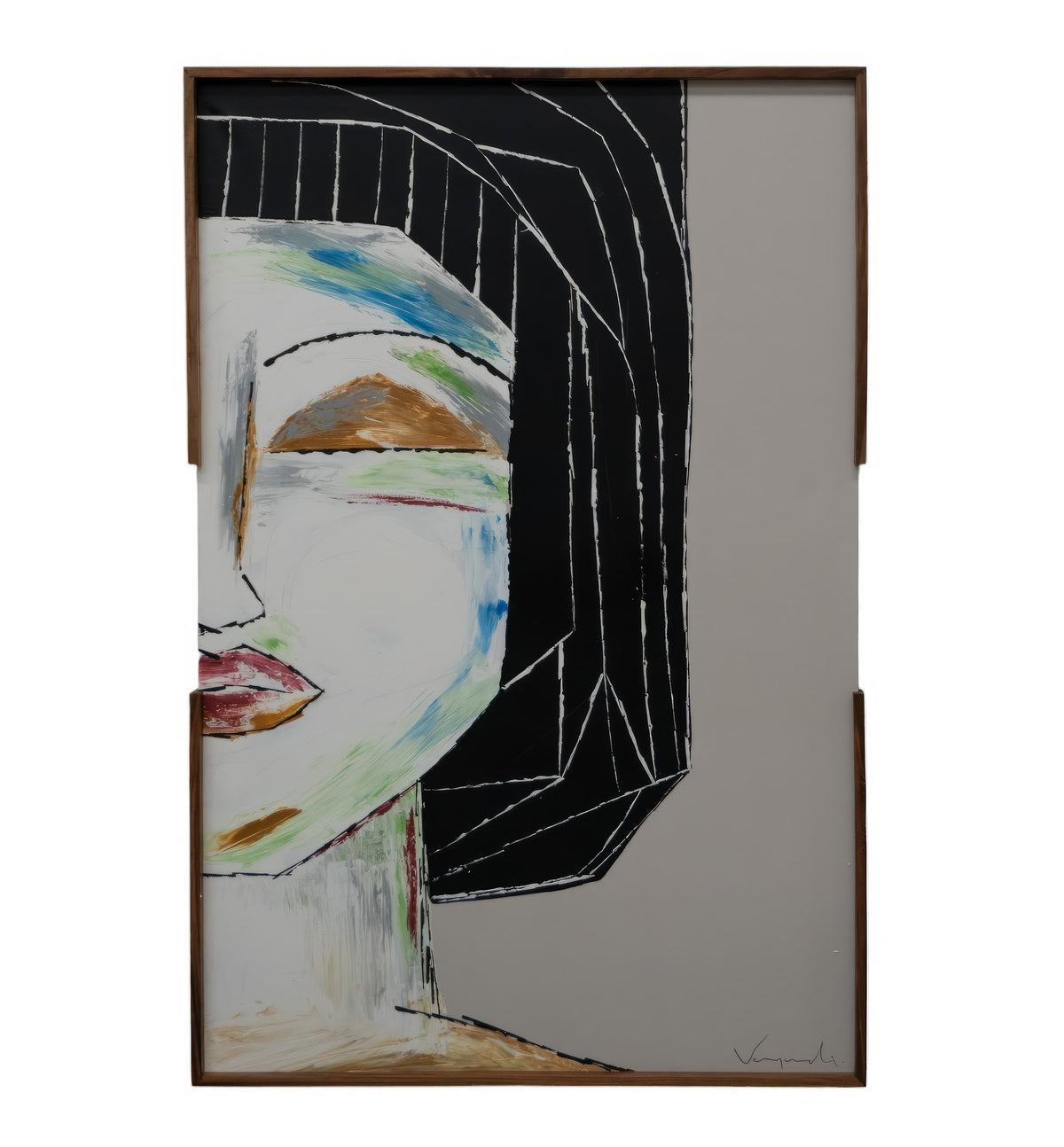 Mediate - Modern 47" x 71" Painting by VIG Furniture - View 1